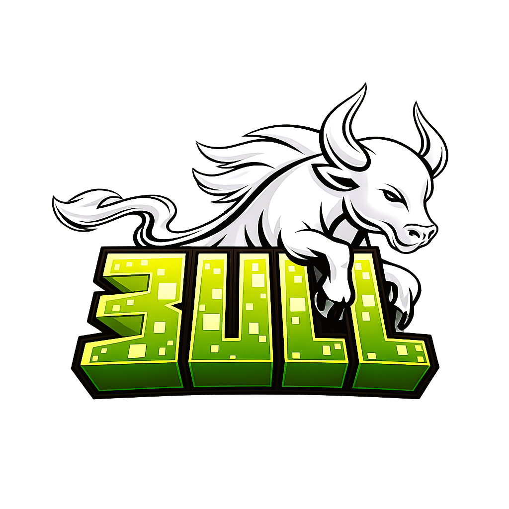 3ULL, the 3ULLCRAFT bull mascot